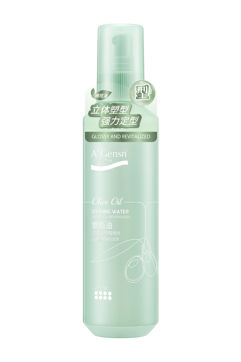 金沙8087金纯橄榄油亮发定型啫喱水